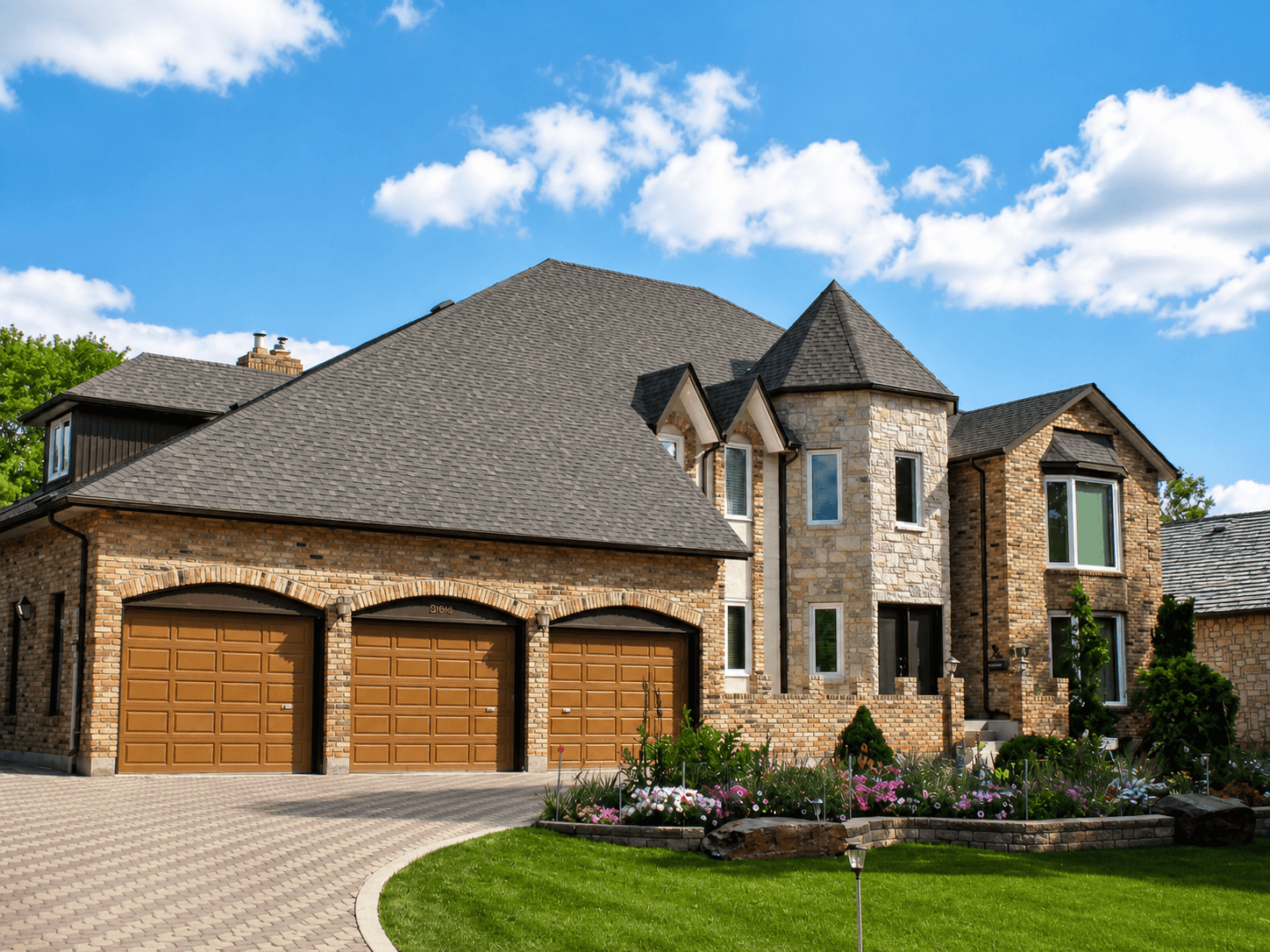 Completed Oakwood roofing project for the 2014 MHBA portfolio.